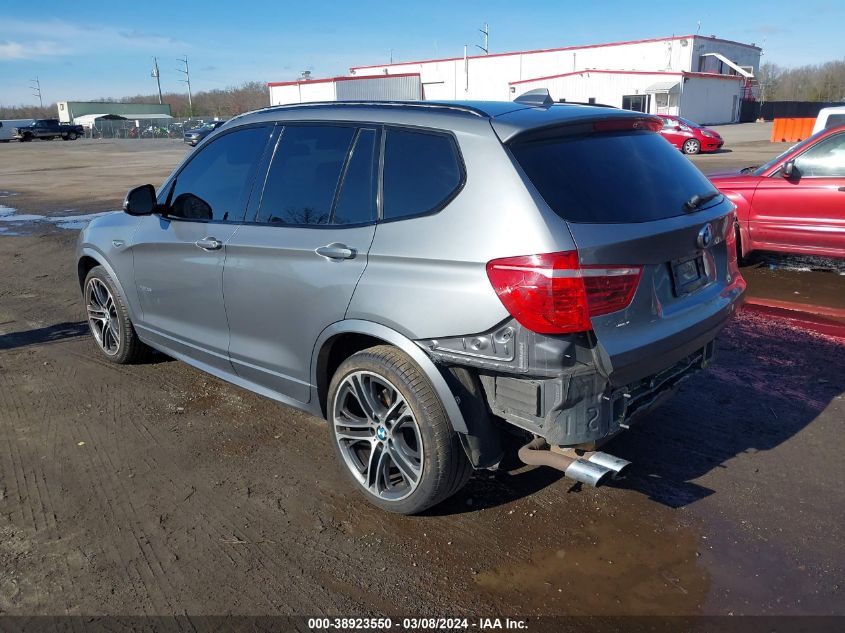 2015 BMW X3 XDRIVE28I - 5UXWX9C52F0D47888