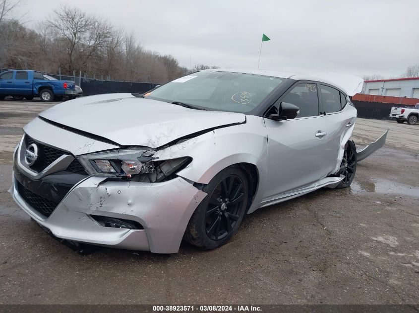 2018 Nissan Maxima 3.5 Sv VIN: 1N4AA6AP3JC390761 Lot: 38923571