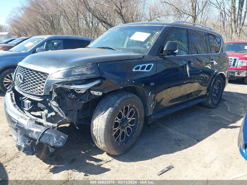 2016 Infiniti Qx80 VIN: JN8AZ2NF5G9613938 Lot: 38923578