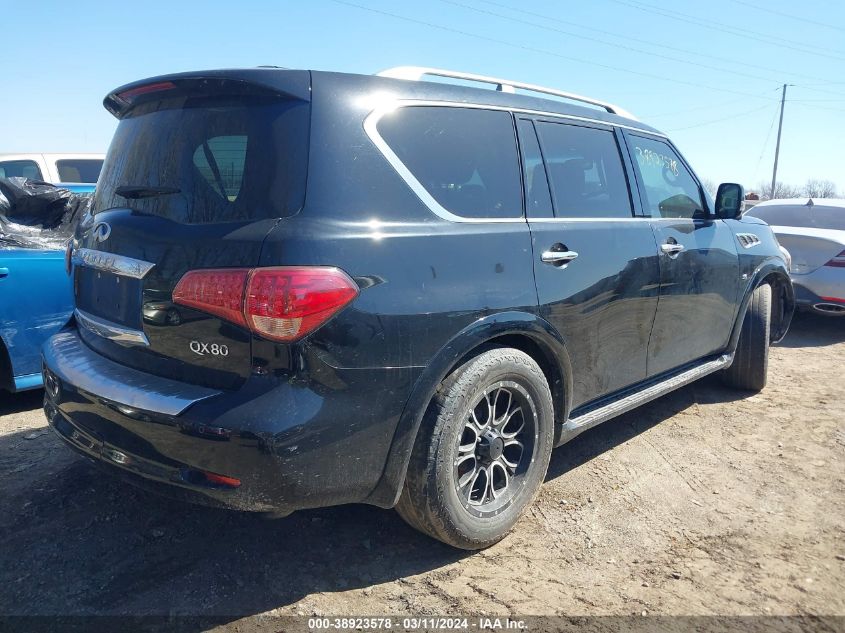 2016 Infiniti Qx80 VIN: JN8AZ2NF5G9613938 Lot: 38923578