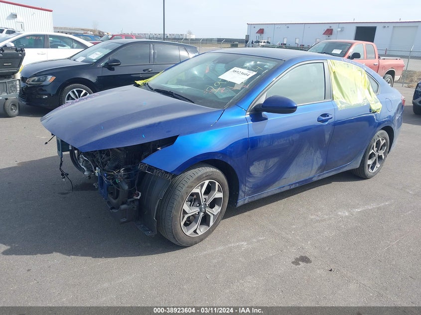 2021 KIA FORTE 2.0L I-4 DOHC, VVT, (VIN: 3KPF24ADXME369488