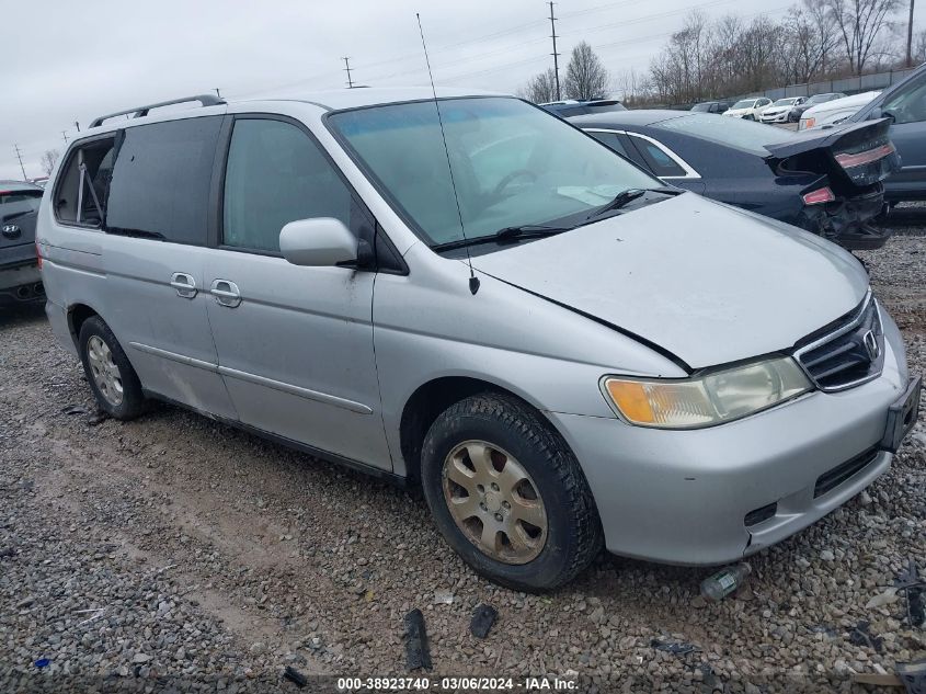 2002 Honda Odyssey Ex-L VIN: 2HKRL18952H585588 Lot: 38923740