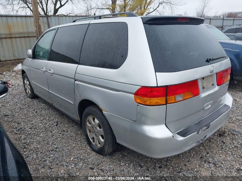 2002 Honda Odyssey Ex-L VIN: 2HKRL18952H585588 Lot: 38923740