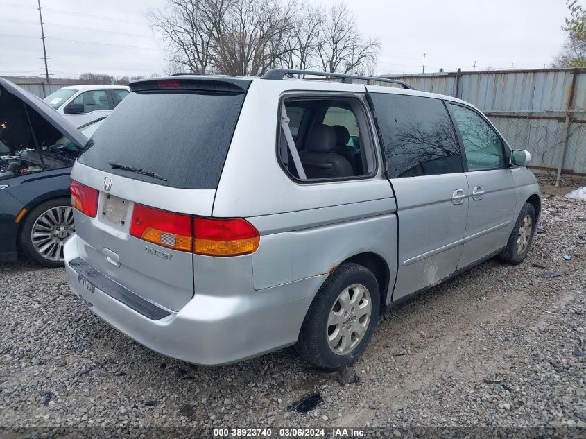 2002 Honda Odyssey Ex-L VIN: 2HKRL18952H585588 Lot: 38923740