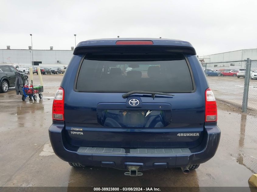 2006 Toyota 4Runner Limited V6 VIN: JTEZU17R768061826 Lot: 38923800