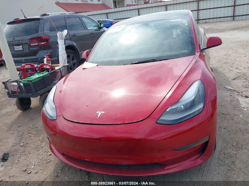 2023 Tesla Model 3 Rear-Wheel Drive VIN: 5YJ3E1EA2PF447964 Lot: 38923861