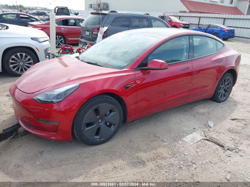 2023 Tesla Model 3 Rear-Wheel Drive VIN: 5YJ3E1EA2PF447964 Lot: 38923861