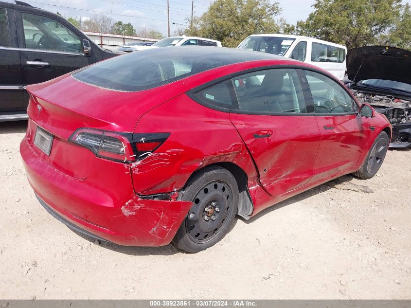 2023 Tesla Model 3 Rear-Wheel Drive VIN: 5YJ3E1EA2PF447964 Lot: 38923861