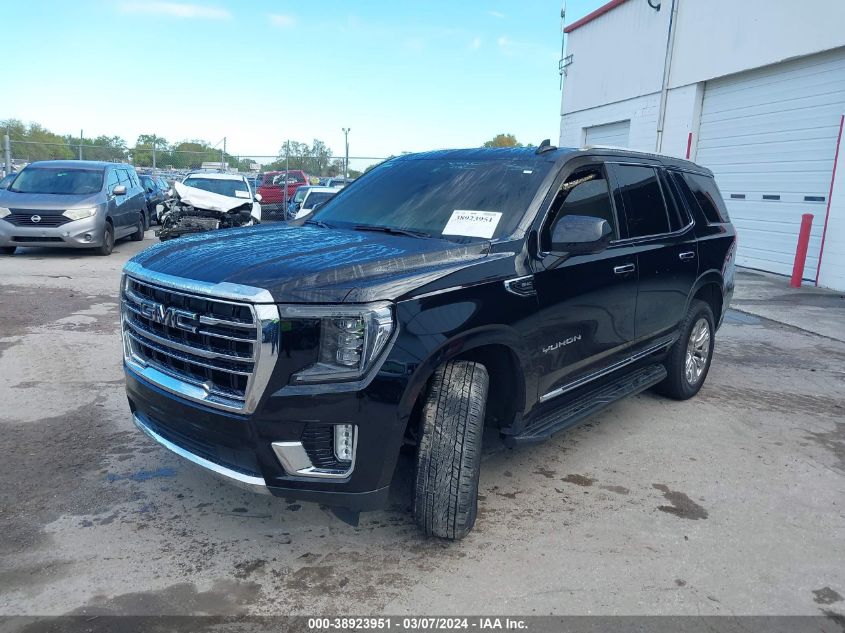 2021 GMC Yukon 2Wd Slt VIN: 1GKS1BKD1MR255568 Lot: 38923951