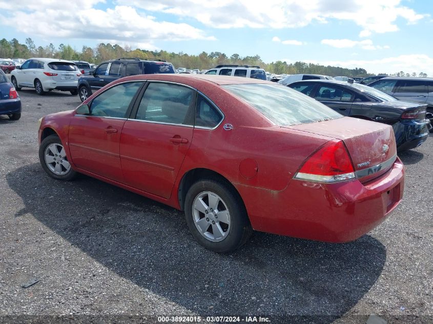 2008 Chevrolet Impala Lt VIN: 2G1WT55N981254382 Lot: 38924015