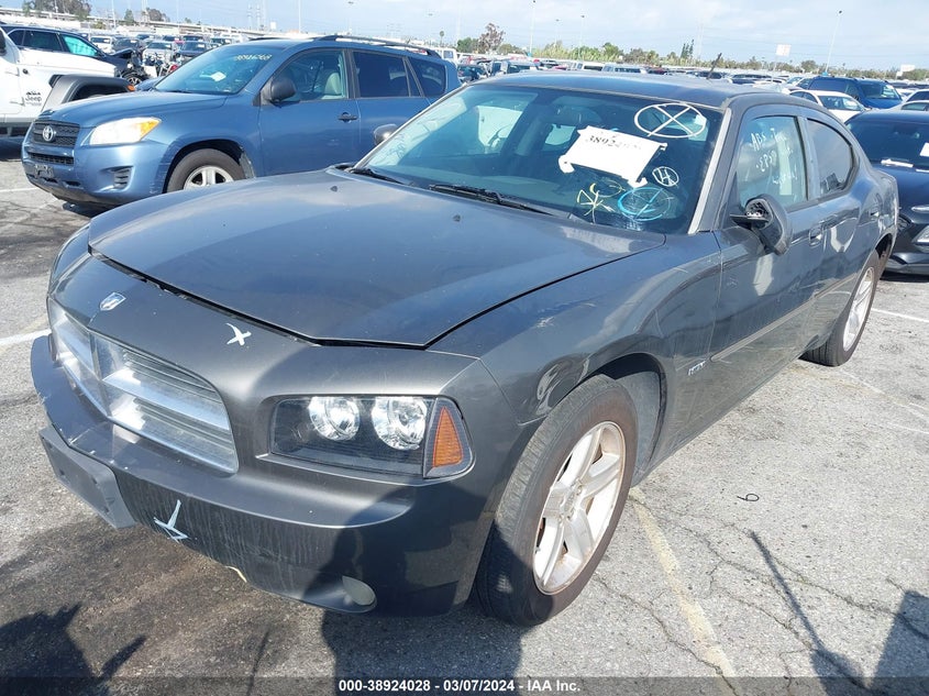 2B3KA53H28H266262 2008 DODGE CHARGER photo no. 2