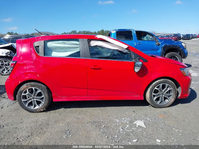 2020 Chevrolet Sonic Fwd Lt 5-Door VIN: 1G1JD6SB9L4102509 Lot: 38924034