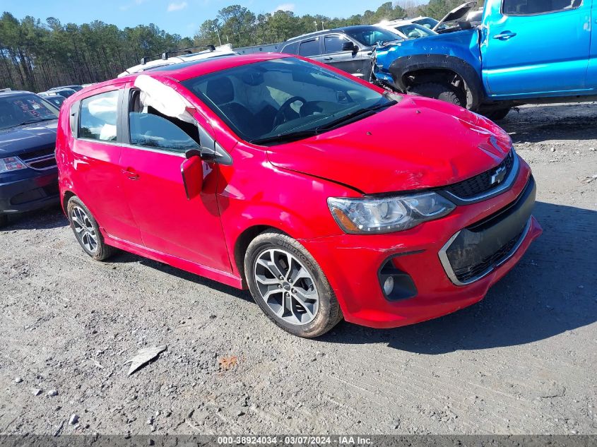 2020 Chevrolet Sonic Fwd Lt 5-Door VIN: 1G1JD6SB9L4102509 Lot: 38924034