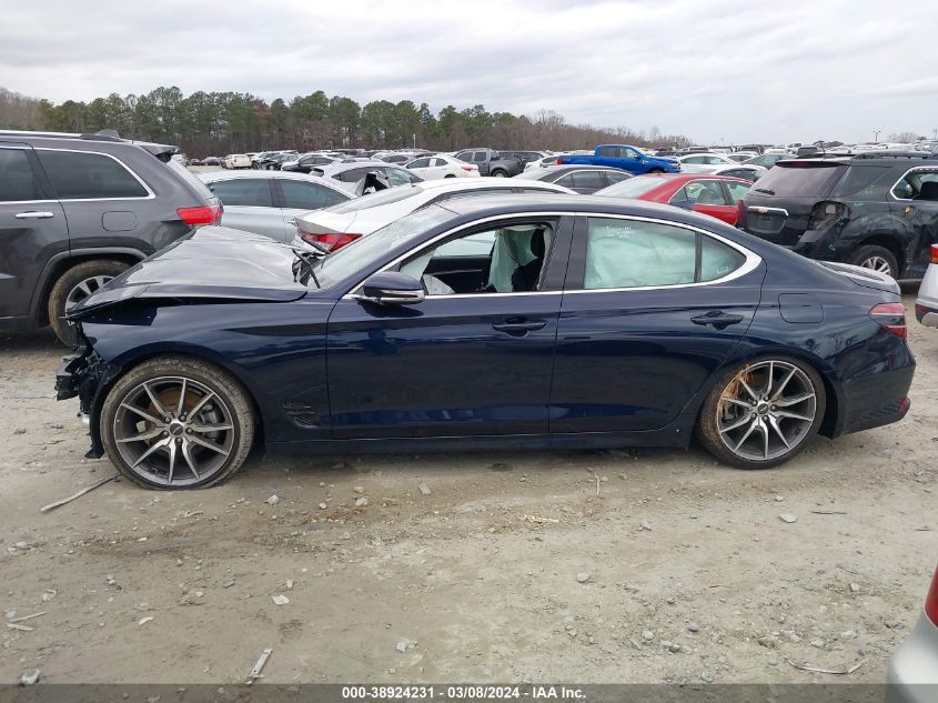 KMTG34TA5PU131365 2023 Genesis G70 2.0T Awd