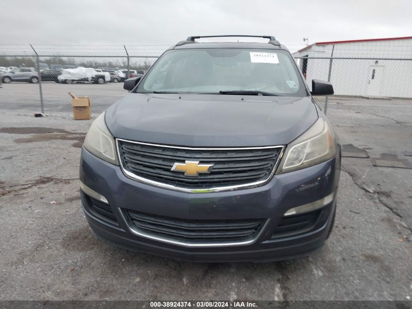 2013 Chevrolet Traverse Ls VIN: 1GNKRFKD3DJ165954 Lot: 38924374