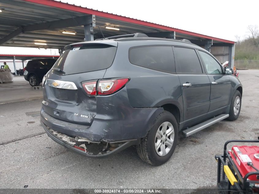 2013 Chevrolet Traverse Ls VIN: 1GNKRFKD3DJ165954 Lot: 38924374