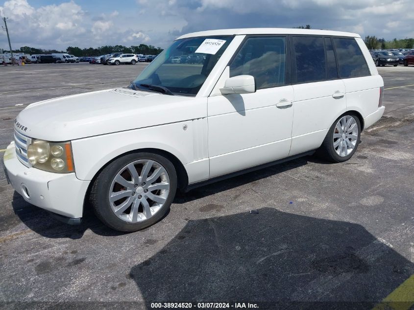 2006 Land Rover Range Rover Hse VIN: SALME15476A222048 Lot: 39111850