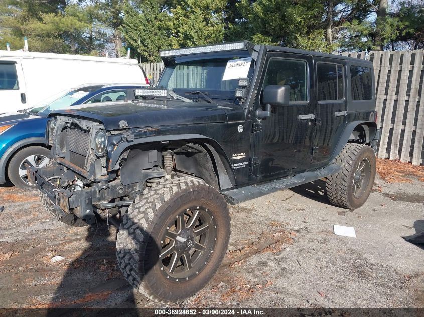 2013 Jeep Wrangler Unlimited Sahara VIN: 1C4HJWEG9DL663175 Lot: 38924652