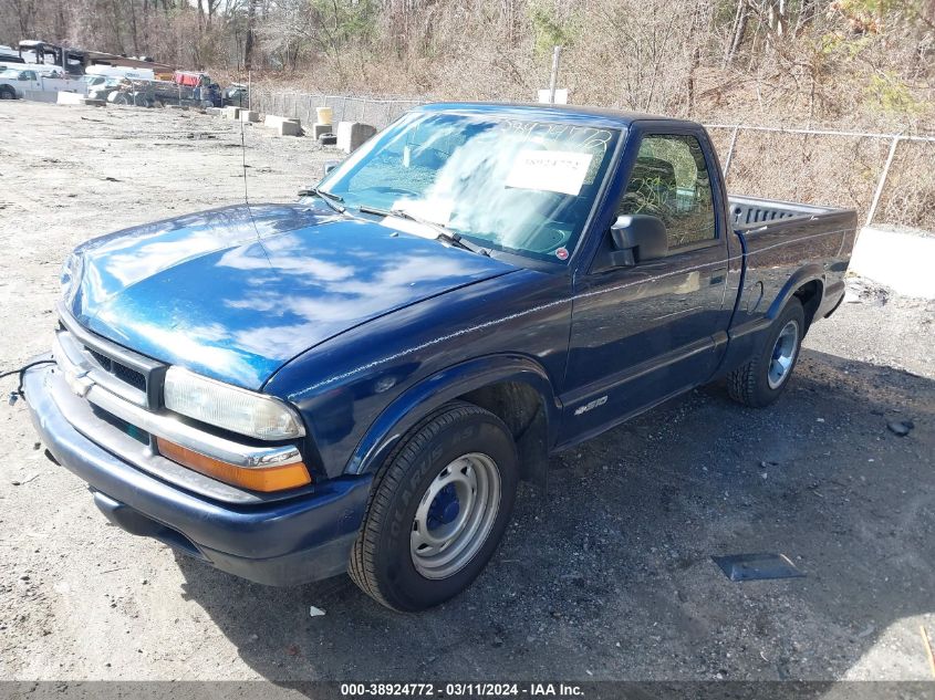 2003 Chevrolet S-10 Ls VIN: 1GCCS14H638103992 Lot: 38924772