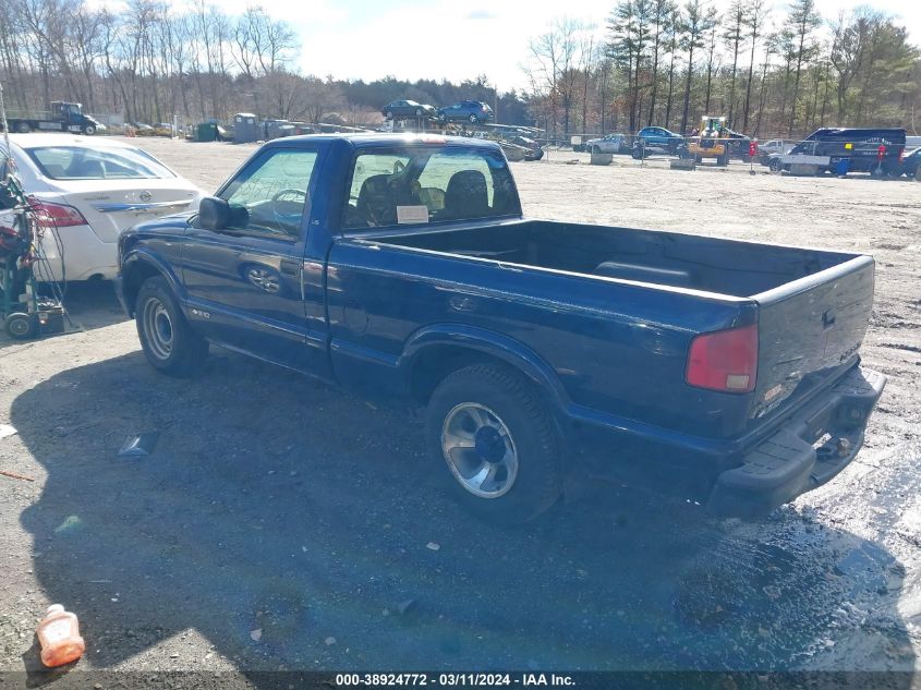 2003 Chevrolet S-10 Ls VIN: 1GCCS14H638103992 Lot: 38924772