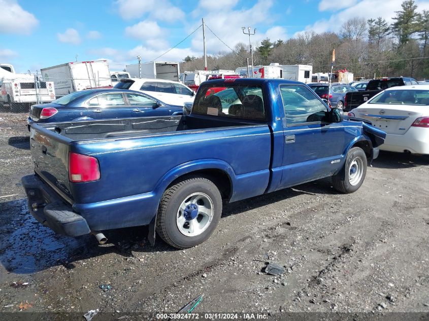 2003 Chevrolet S-10 Ls VIN: 1GCCS14H638103992 Lot: 38924772