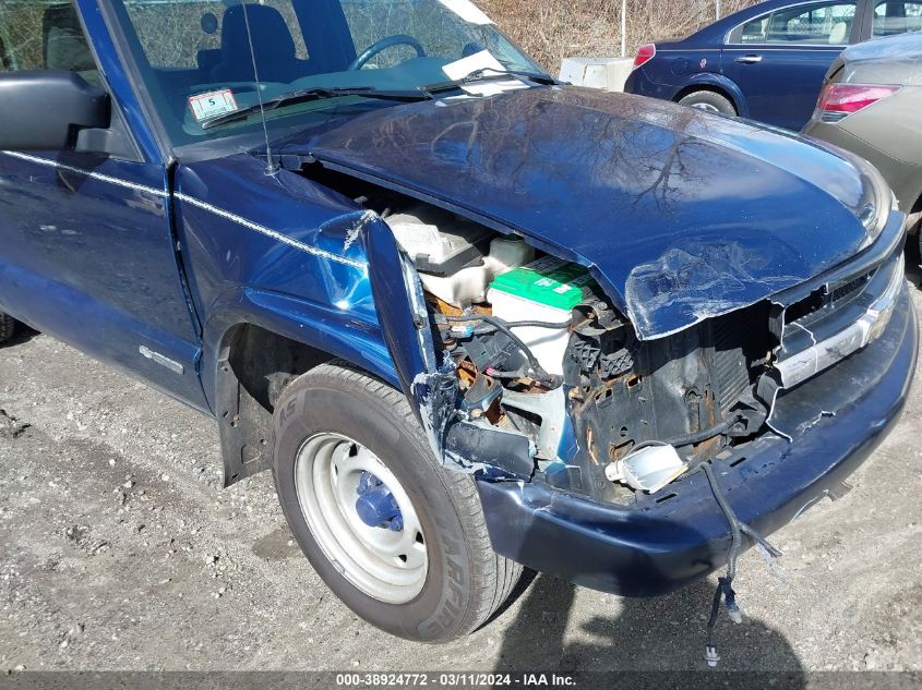 2003 Chevrolet S-10 Ls VIN: 1GCCS14H638103992 Lot: 38924772