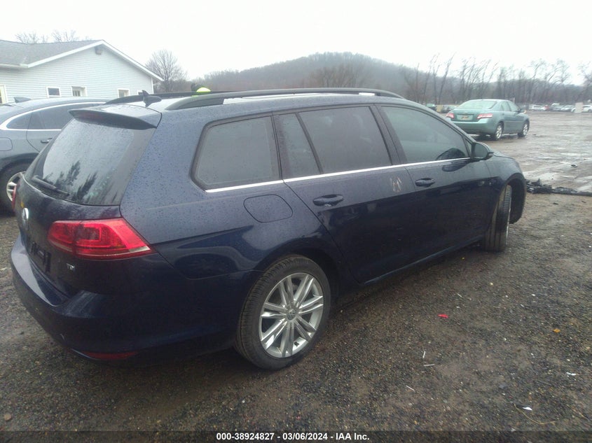 2015 VOLKSWAGEN GOLF SPORTWAGEN TDI SE 4-DOOR - 3VWCA7AU7FM515228