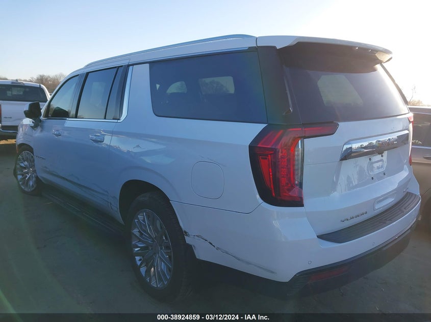 2023 GMC YUKON XL 3.0L I-6 DI, DOHC, V(VIN: 1GKS2FETXPR534769