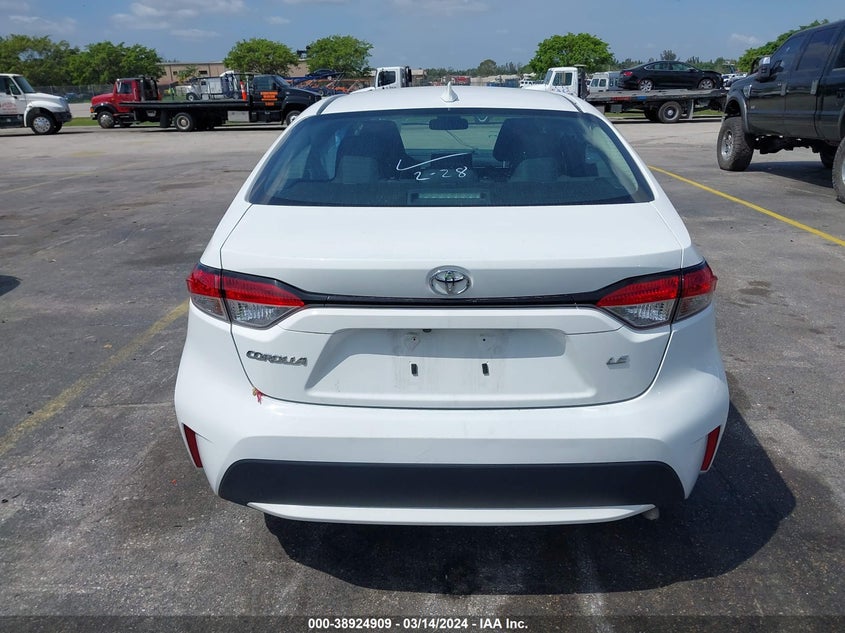 2021 TOYOTA COROLLA VIN: 5YFEPMAE9MP267507