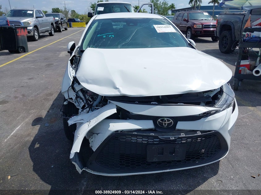 2021 TOYOTA COROLLA VIN: 5YFEPMAE9MP267507