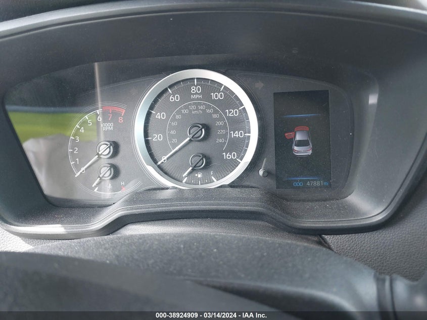 2021 TOYOTA COROLLA VIN: 5YFEPMAE9MP267507