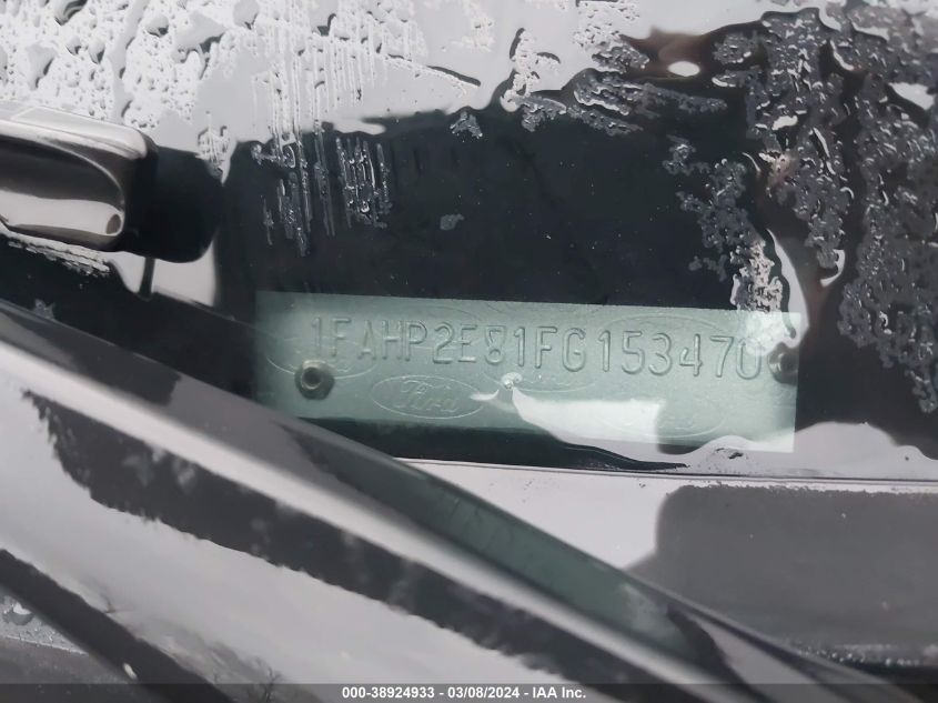 1FAHP2E81FG153470 2015 Ford Taurus Sel