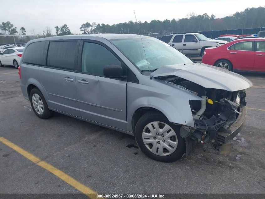 VIN 2C4RDGBG1ER323632 2014 DODGE GRAND CARAVAN no.1