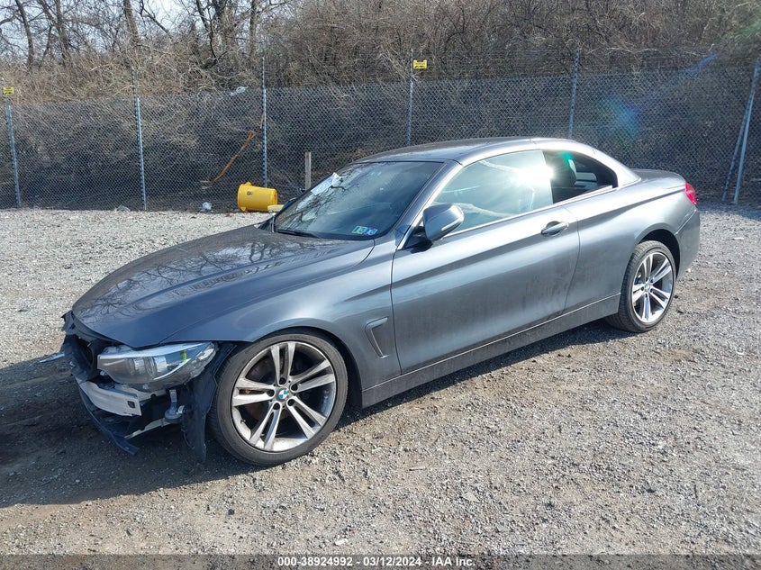 2018 BMW 430I VIN: WBA4Z1C59JEC60728 Lot: 38924992