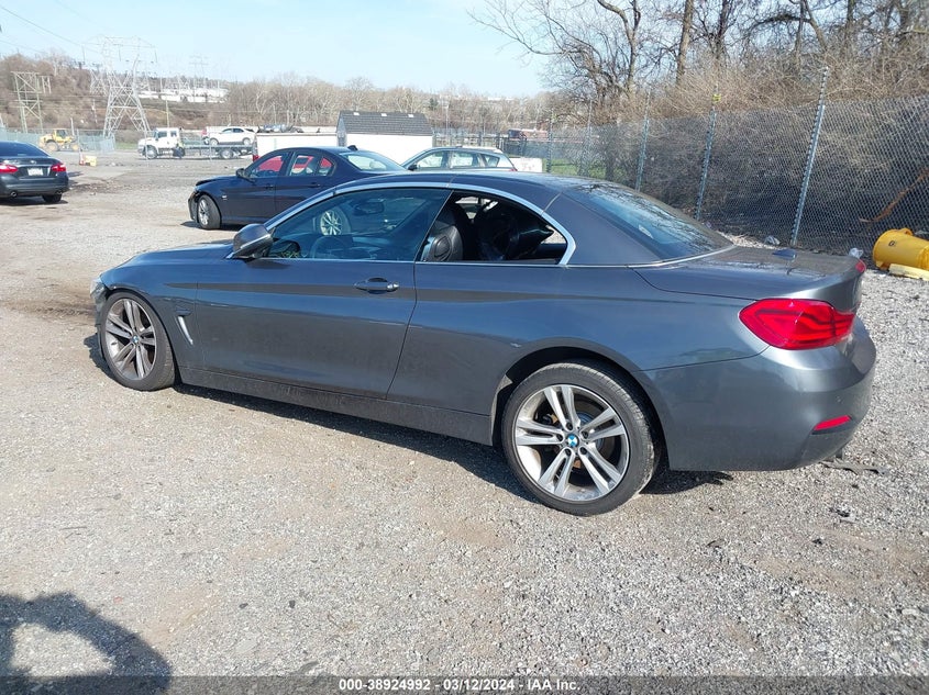 2018 BMW 430I VIN: WBA4Z1C59JEC60728 Lot: 38924992
