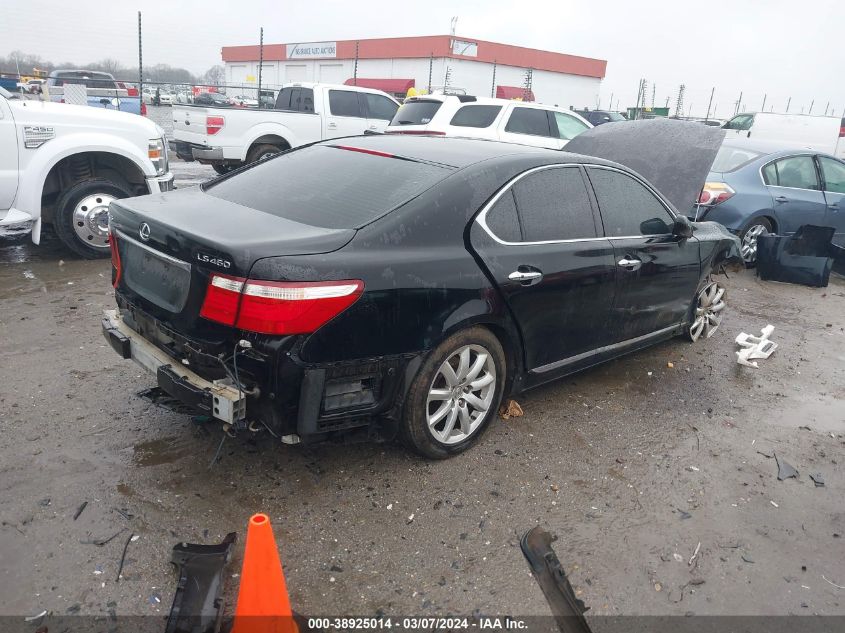 2009 Lexus Ls 460 VIN: JTHBL46F795090572 Lot: 38925014