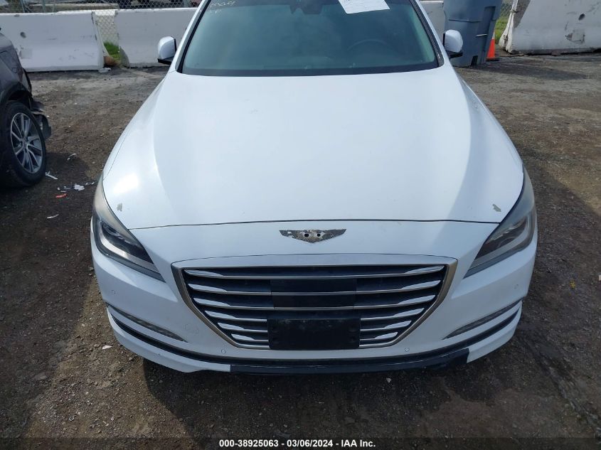 2015 Hyundai Genesis 5.0 VIN: KMHGN4JF0FU035676 Lot: 38925063