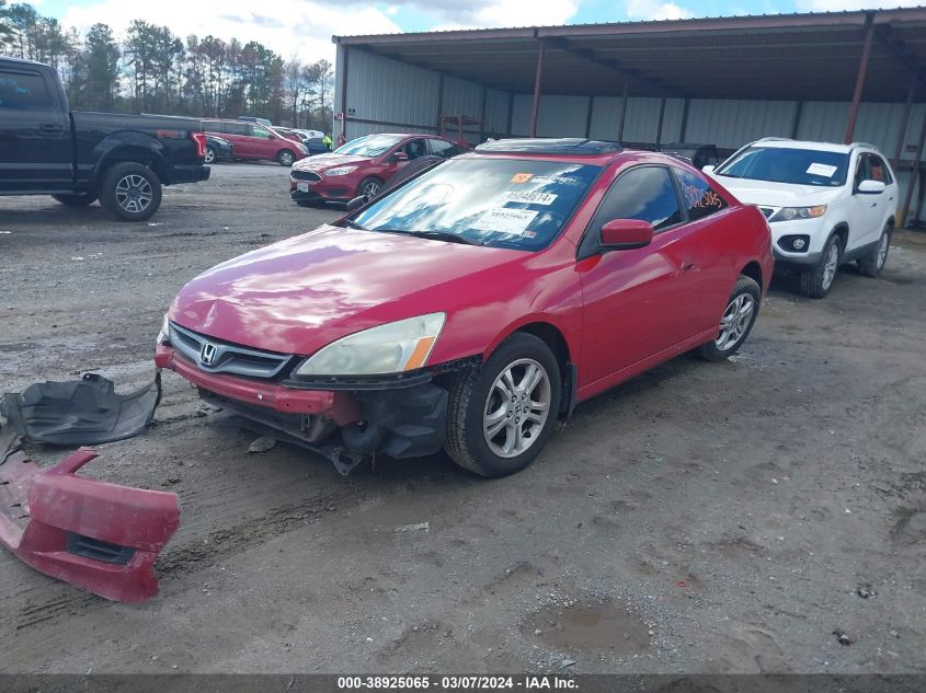 2006 Honda Accord 2.4 Ex VIN: 1HGCM727X6A023374 Lot: 38925065