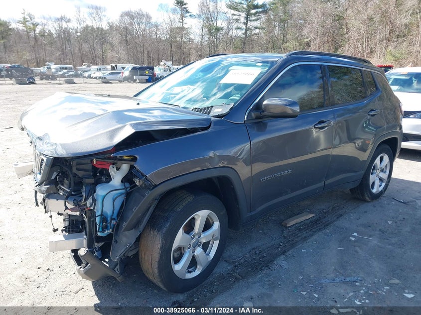 2021 JEEP COMPASS 2.4L I-4 VVT, 180HP(VIN: 3C4NJDBB1MT545111