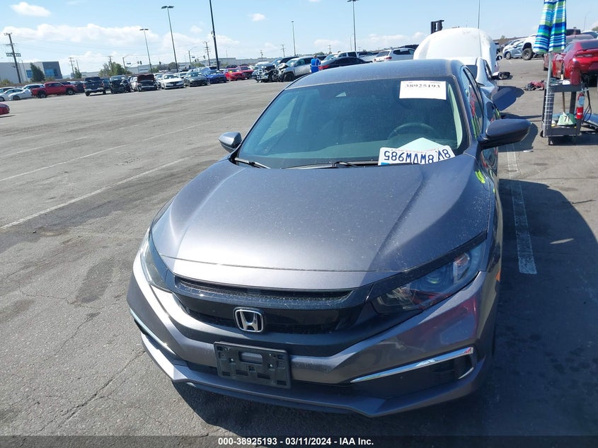 2021 HONDA CIVIC LX - 2HGFC2F60MH553968