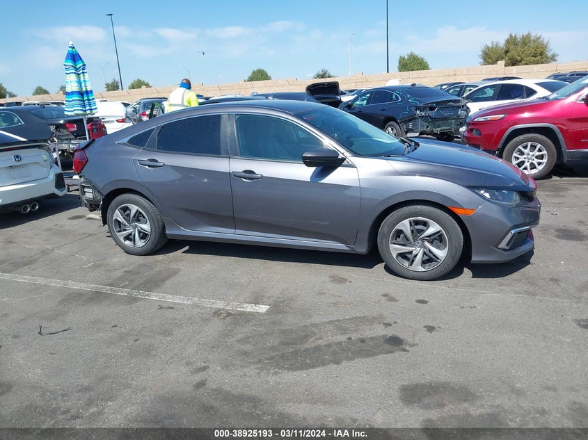 2021 HONDA CIVIC LX - 2HGFC2F60MH553968
