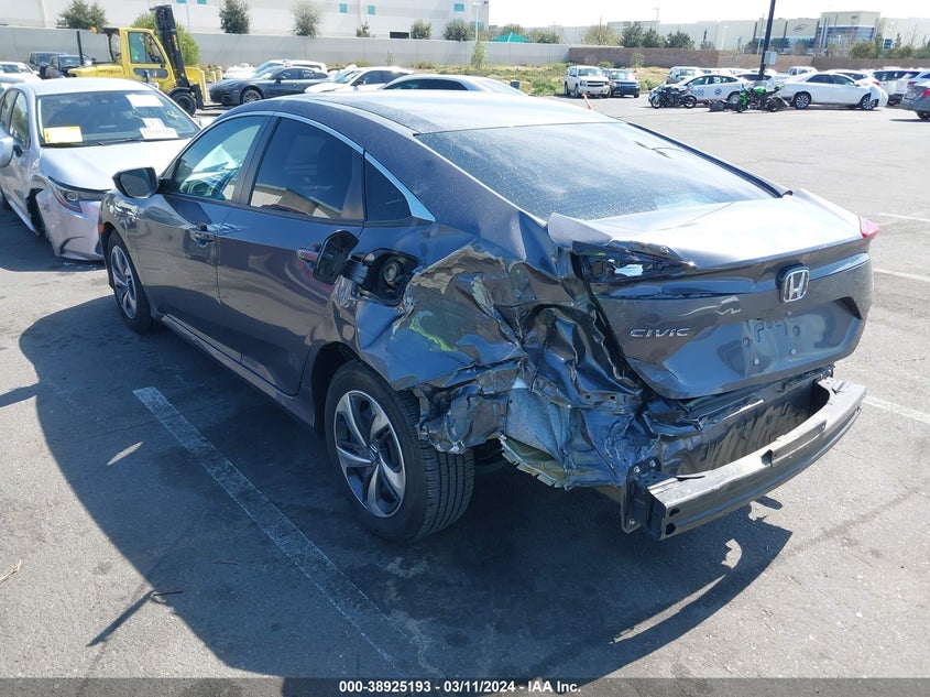 2021 HONDA CIVIC LX - 2HGFC2F60MH553968