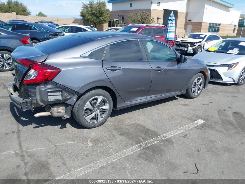 2021 HONDA CIVIC LX - 2HGFC2F60MH553968