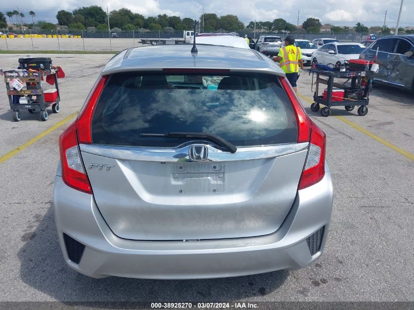 2015 Honda Fit Ex/Ex-L VIN: 3HGGK5H89FM726379 Lot: 40798139