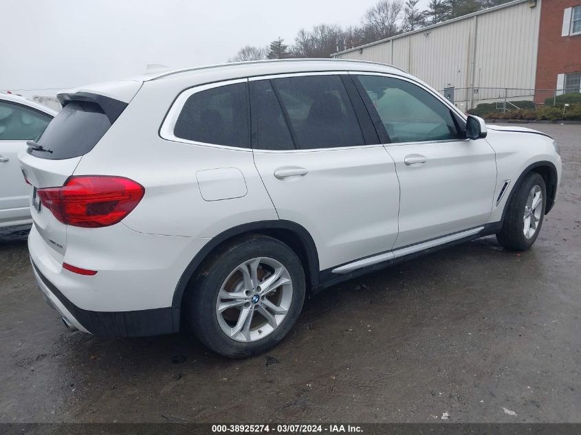 2019 BMW X3 Sdrive30I VIN: 5UXTR7C54KLF36116 Lot: 38925274