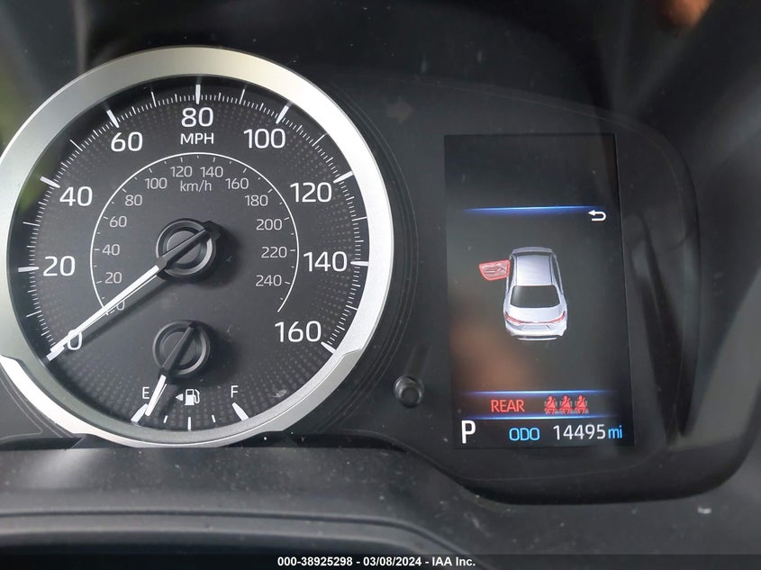 VIN 5YFEPMAE7NP335319 2022 TOYOTA COROLLA LE