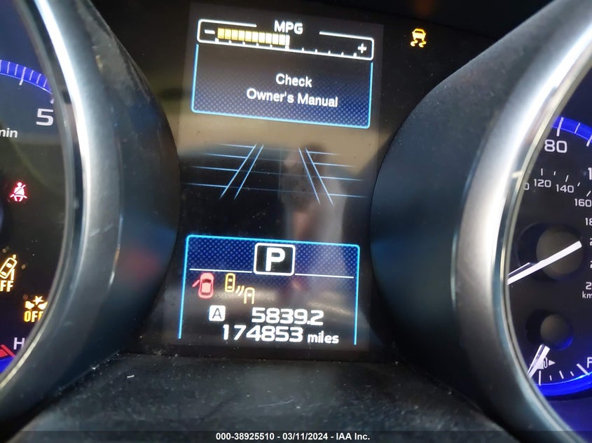 2015 SUBARU OUTBACK 2.5I LIMITED - 4S4BSBNC8F3305749