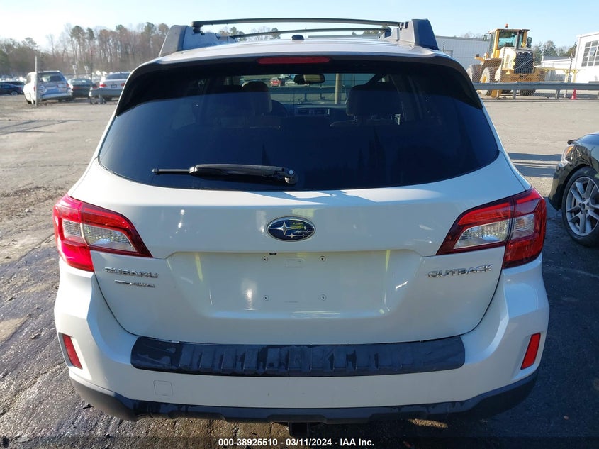 2015 SUBARU OUTBACK 2.5I LIMITED - 4S4BSBNC8F3305749