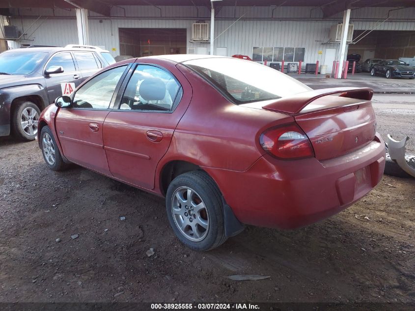 2005 Dodge Neon Sxt VIN: 1B3ES56C95D143075 Lot: 38925555