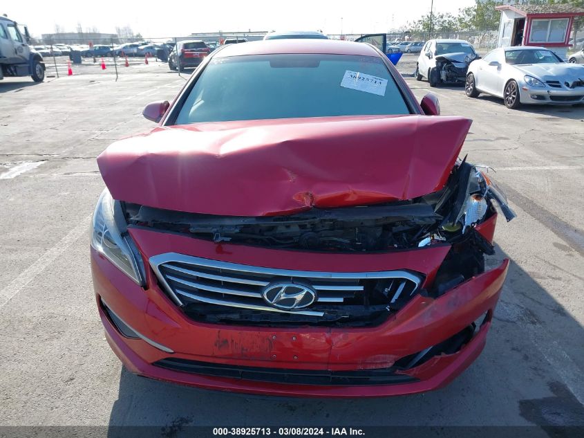 2017 Hyundai Sonata Se VIN: 5NPE24AF8HH444753 Lot: 38925713